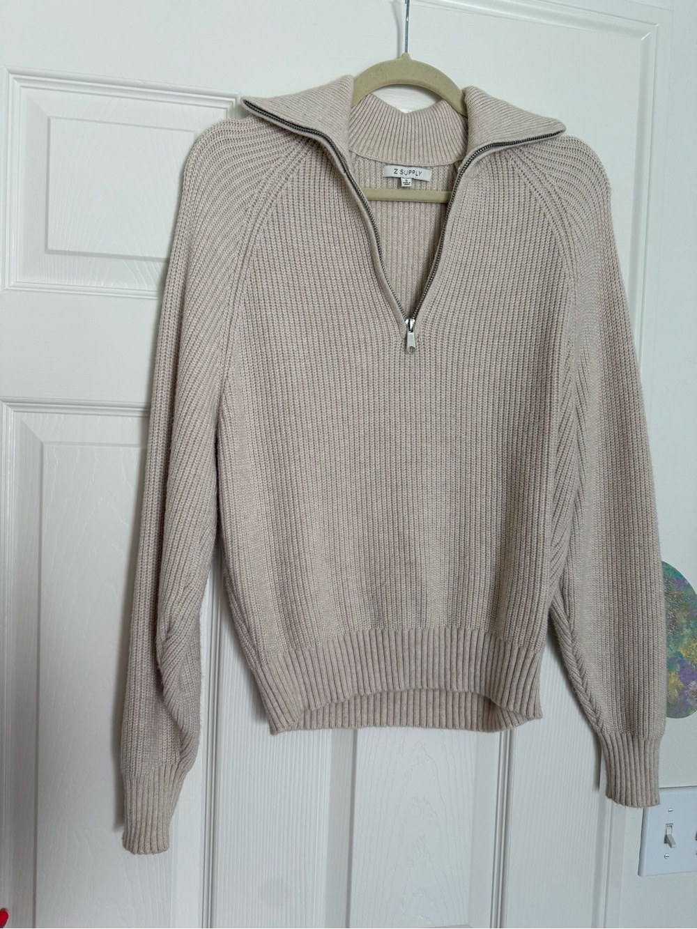 Z Supply Villa Half-Zip Sweater